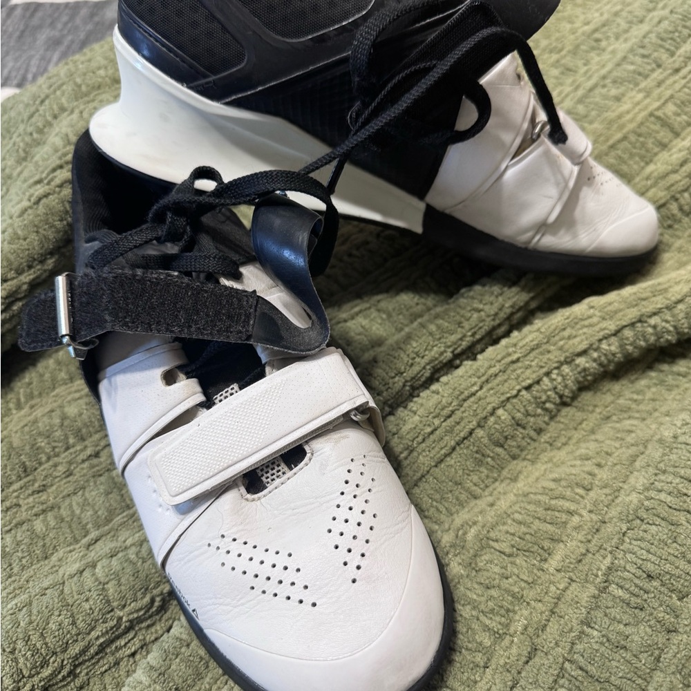 Reebok Black and White Men's Athletic Shoes